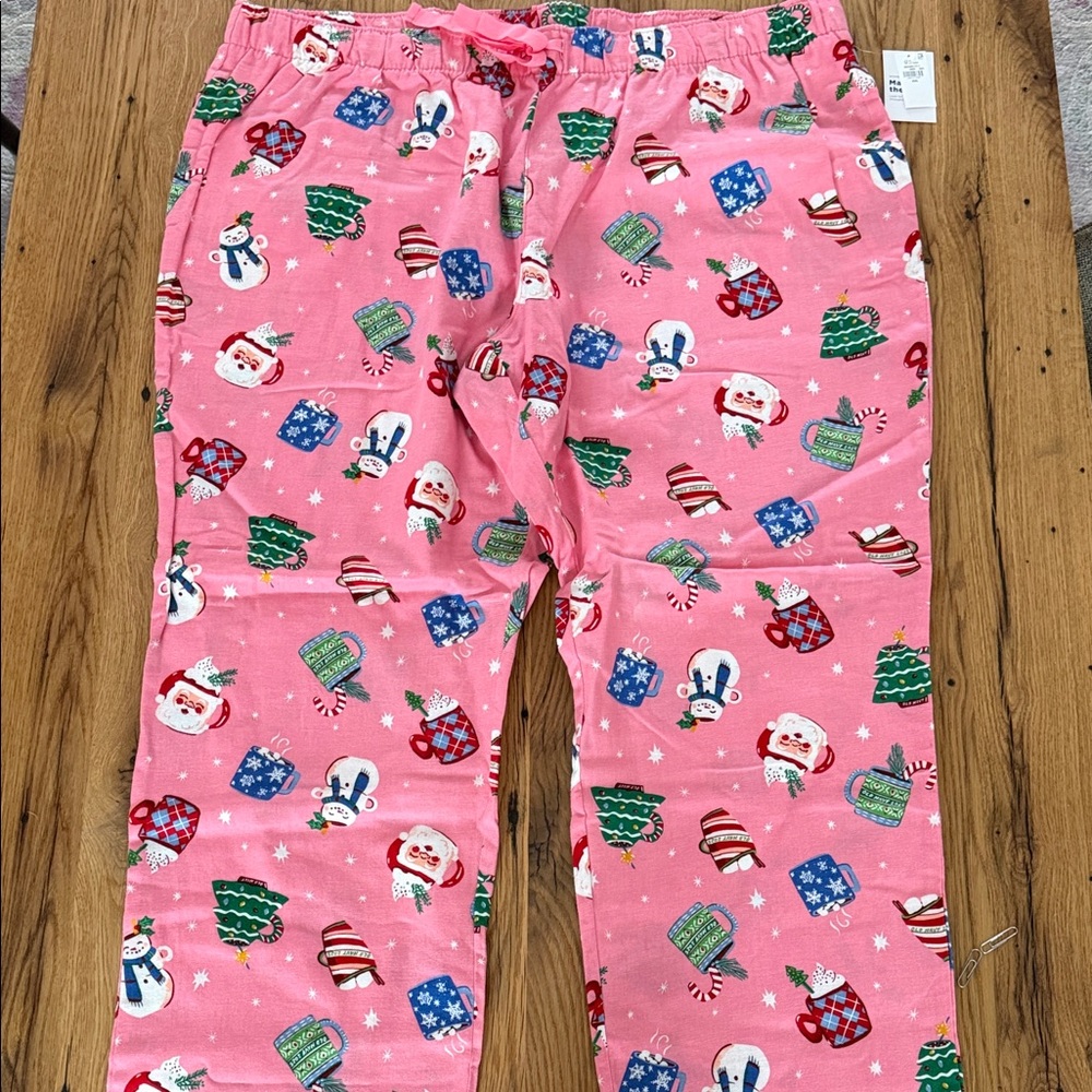 Old Navy Holiday Flannel Pajama Bottoms